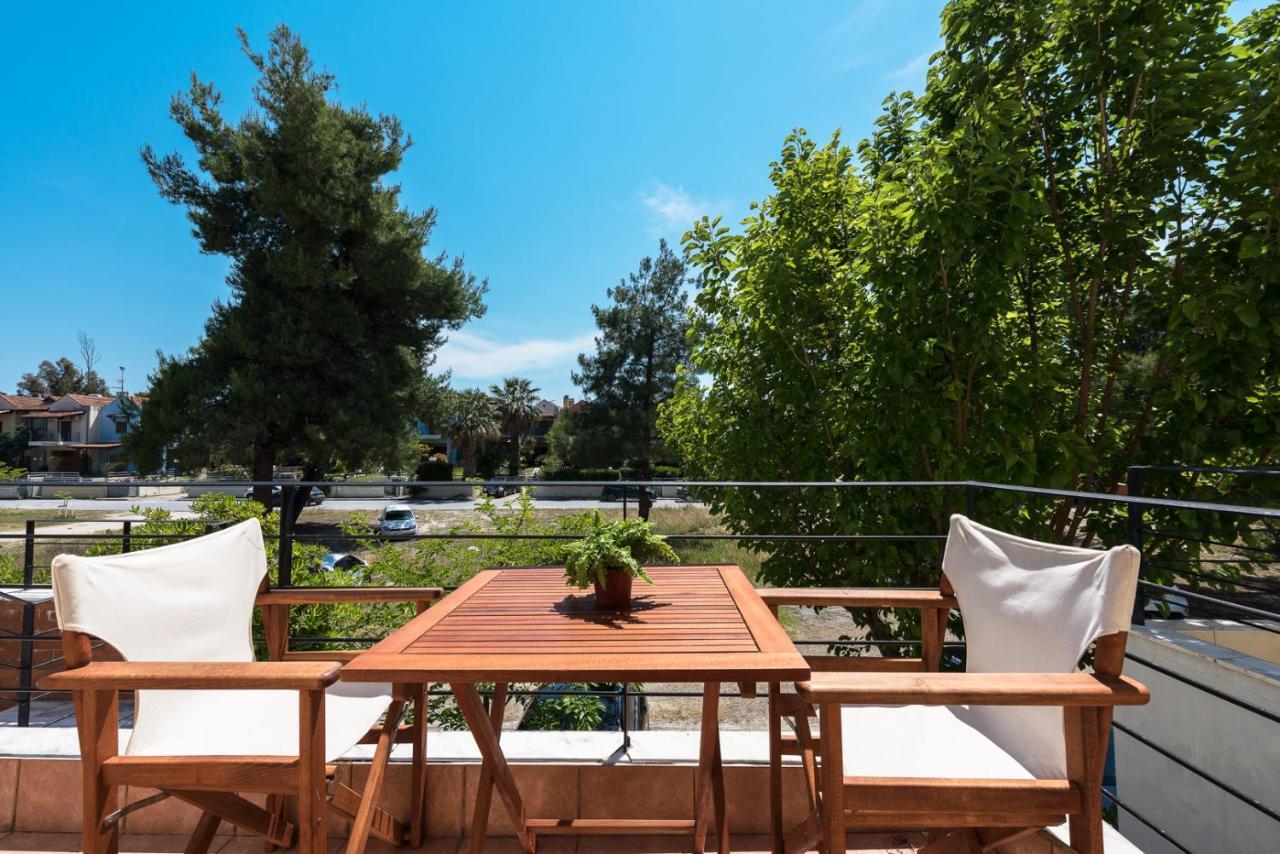 #Luxlikehome Pefkohori Del Sol Maisonette Екстер'єр фото